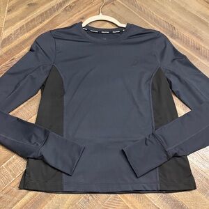 Peloton Navy and Black Long Sleeve Shirt